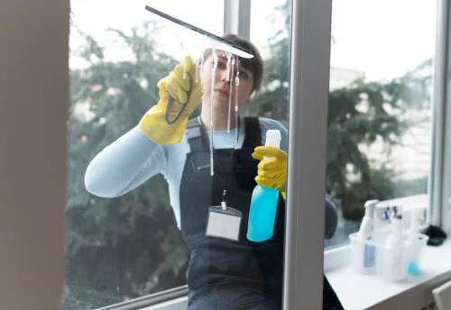 Nettoyage de vitres intérieures et extérieures à Loucrup